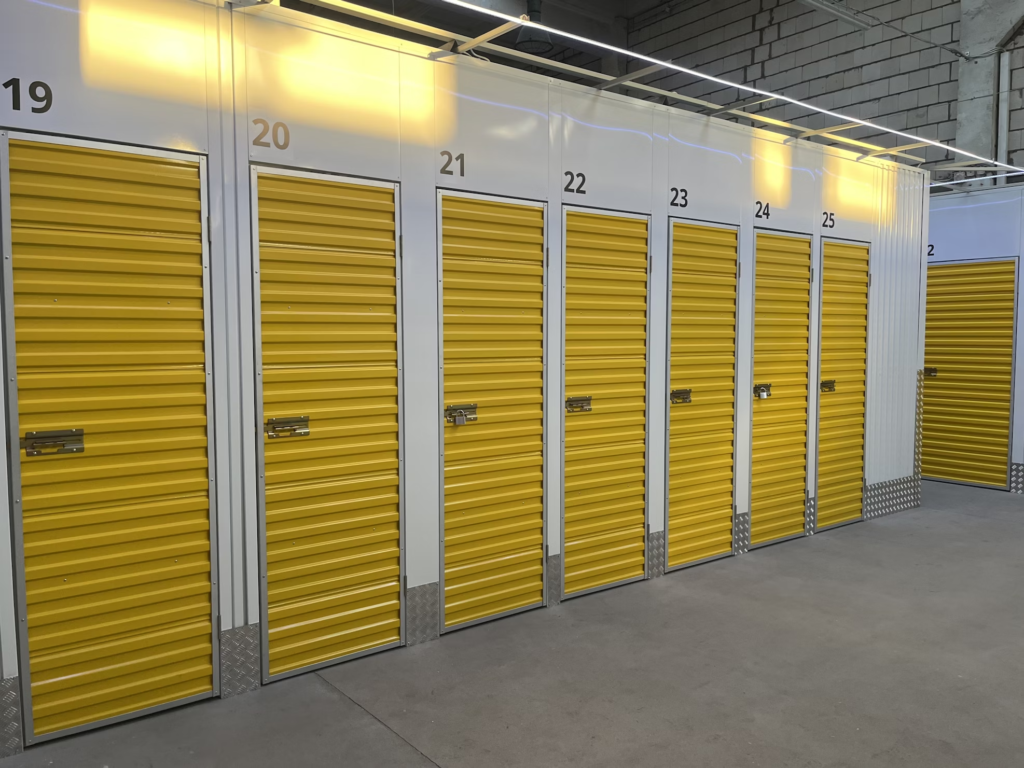 Yellow Storage Unit
